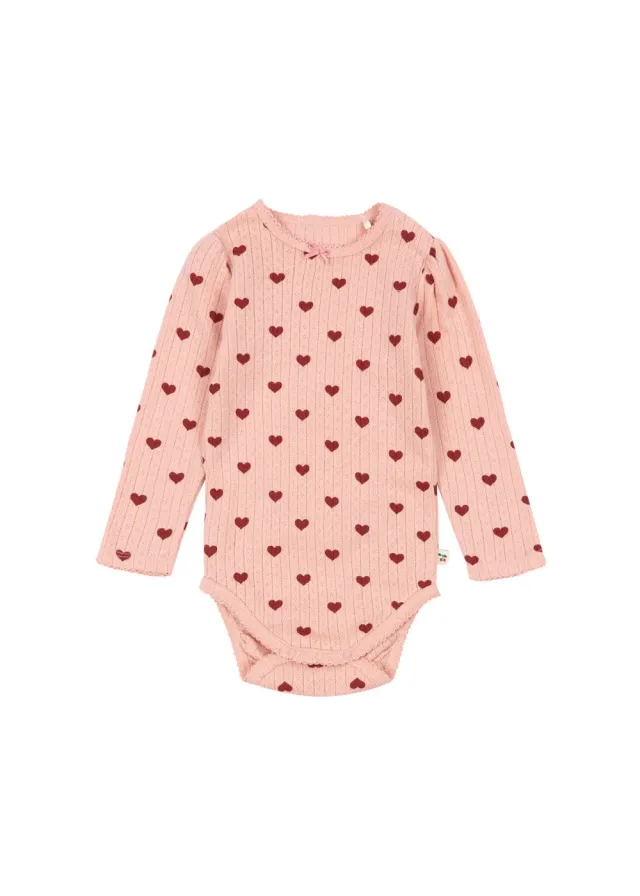 Konges Sløjd Minnie romper amour rouge biokatoen