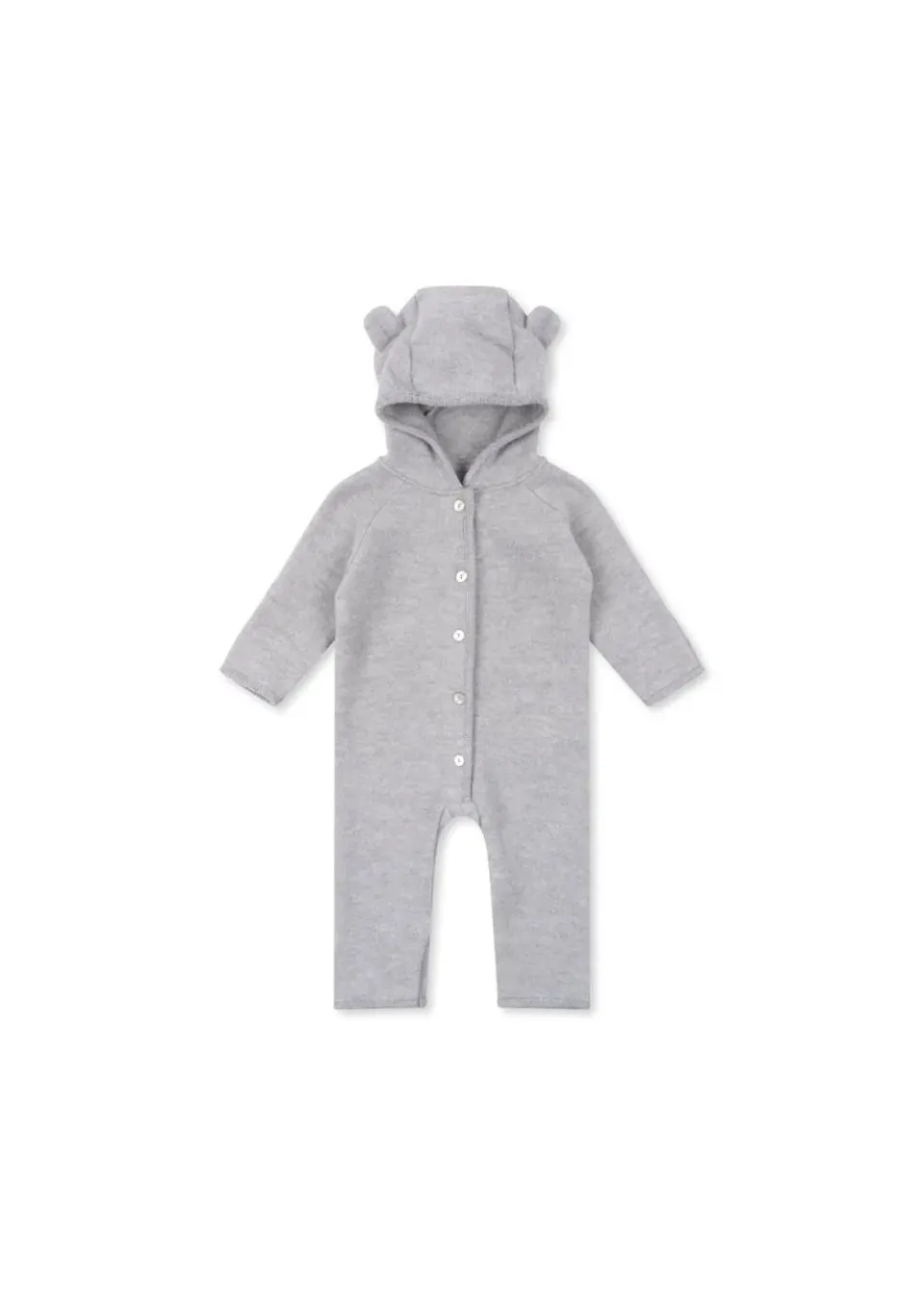 Konges Sløjd Saga babypak grey melange wol fleece