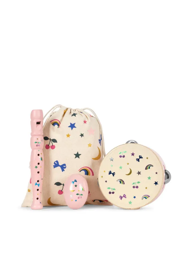 Konges Sløjd Petite Muziekset Rainbow Twinkle 3-delig
