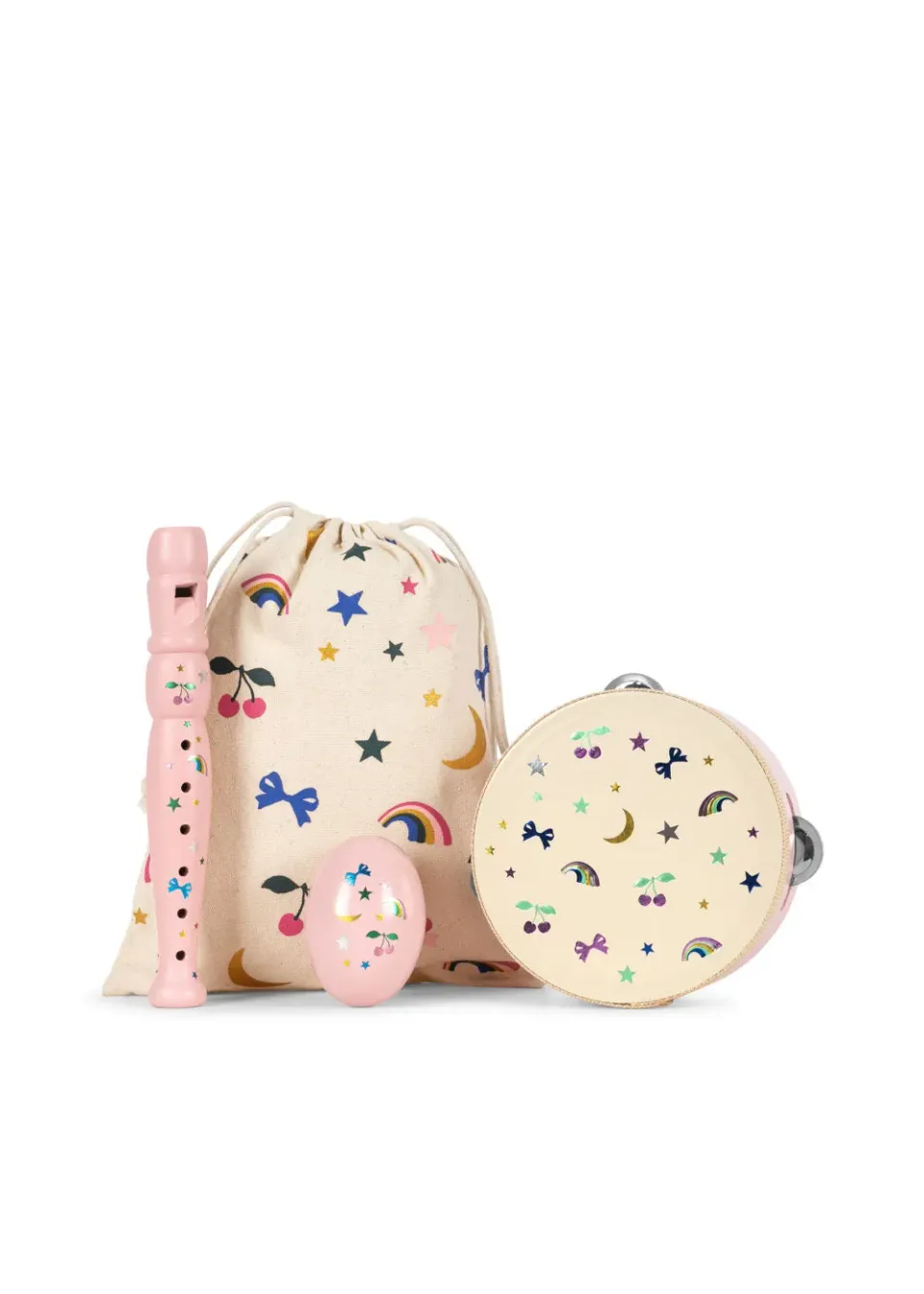 Konges Sløjd Petite Muziekset Rainbow Twinkle 3-delig