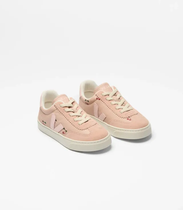Konges Sløjd Veja x KS Kindersneaker Cherry Petale leer