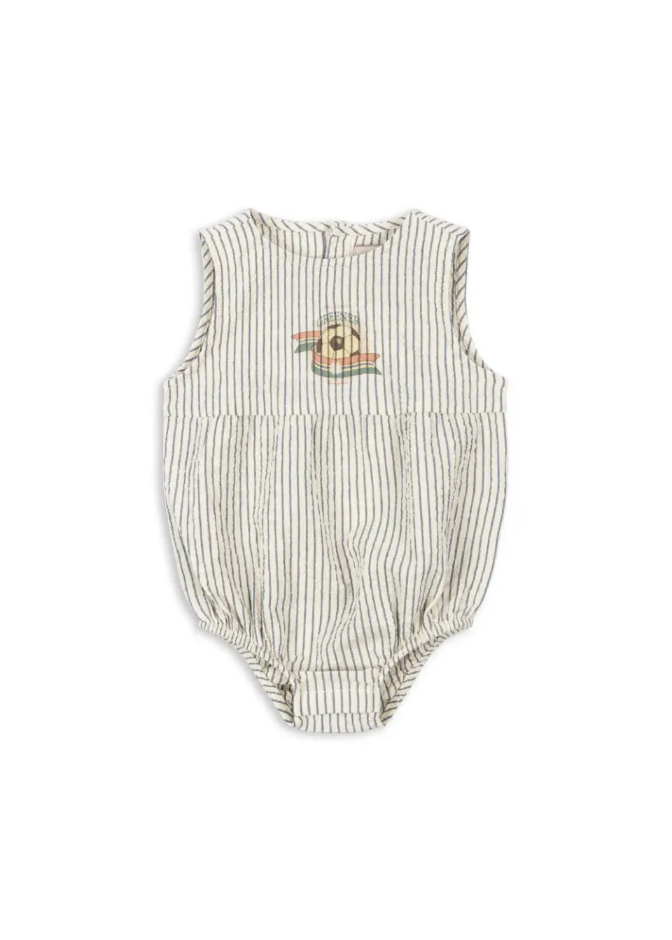 Konges Sløjd Elliot romper stripe bluie biokatoen