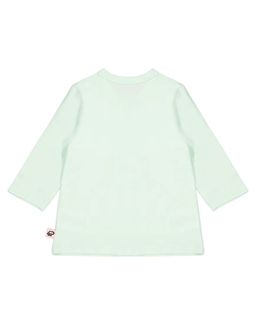 4PRESIDENT Julie Mint shirt lange mouw baby mint
