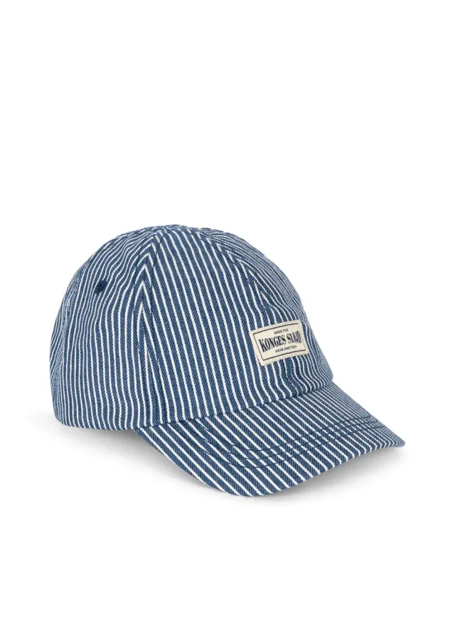 Konges Sløjd Luc pet blue stripe biokatoen