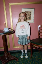 Konges Sløjd La Glace Lou sweatshirt wood ash bio