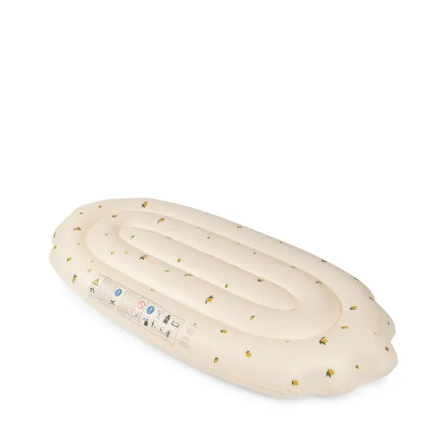 Konges Sløjd Ayo luchtbed lemon 165 cm pvc