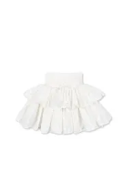 Konges Sløjd Lacey rok optic white broderie