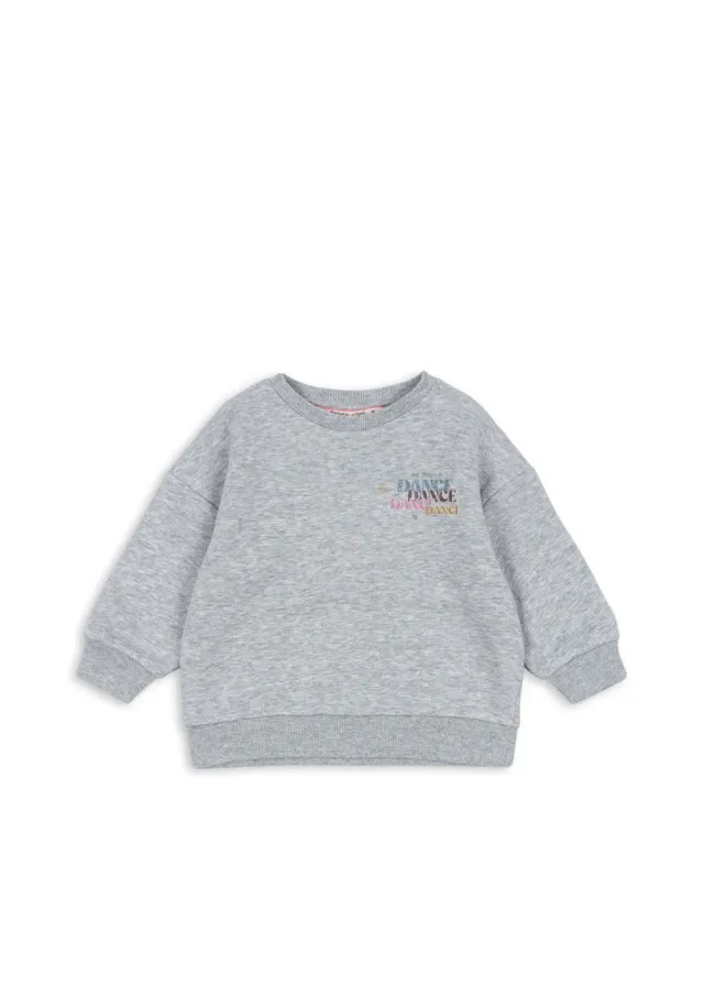 Konges Sløjd Lou sweater grey melange biokatoen