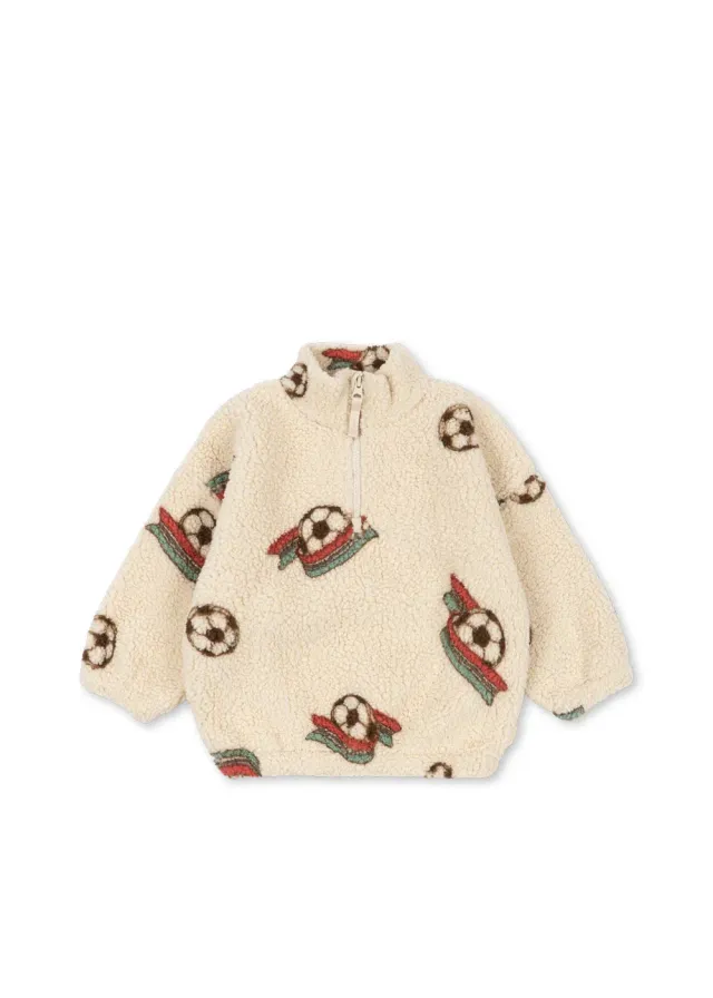 Konges Sløjd Jody teddy jas kick it half-zip