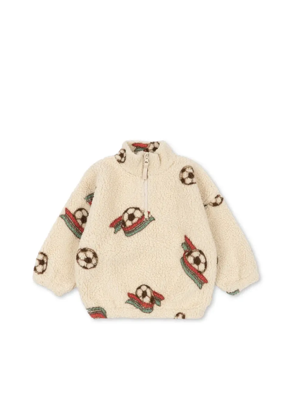 Konges Sløjd Jody teddy jas kick it half-zip