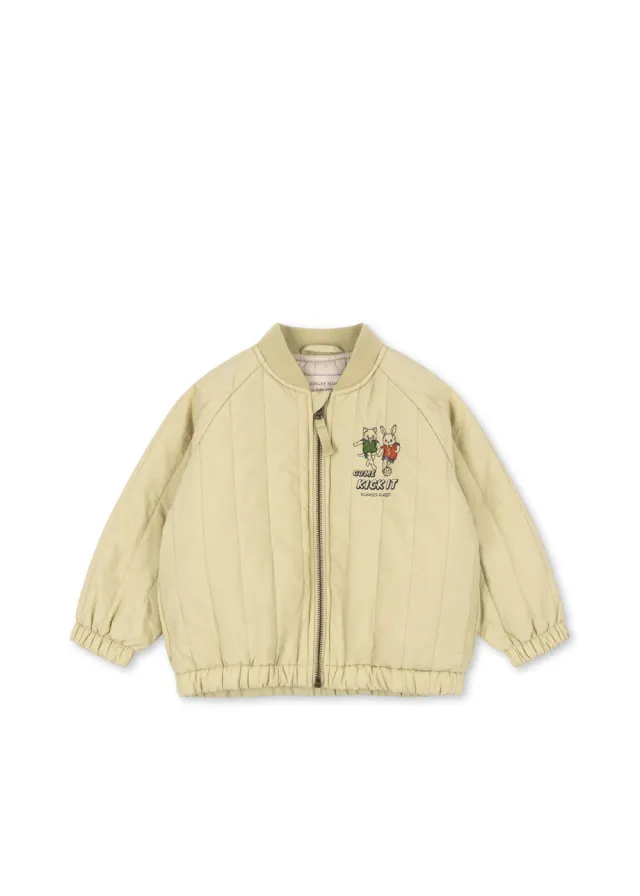 Konges Sløjd Juno Bomberjas thermojas pale olive green