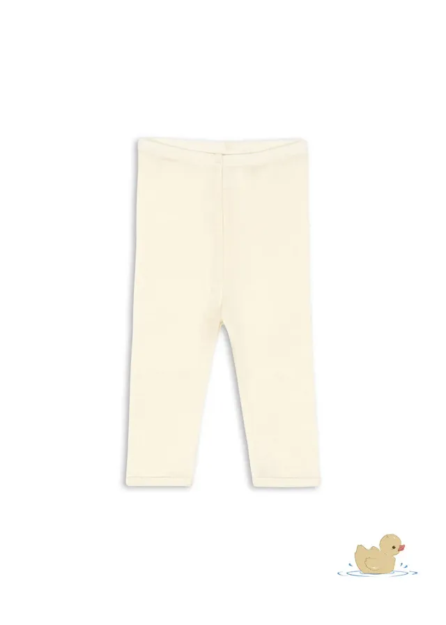 Konges Sløjd Erba legging beige melange merino