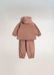 Konges Sløjd Plainy regenset cameo brown waterdicht