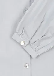 Konges Sløjd Rilo shirt gray dawn biokatoen