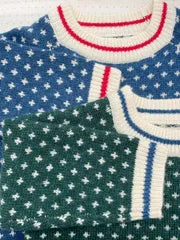Konges Sløjd Billi sweater groen wolmix