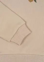 Konges Sløjd Lou sweater oxford tan lemon biokatoen