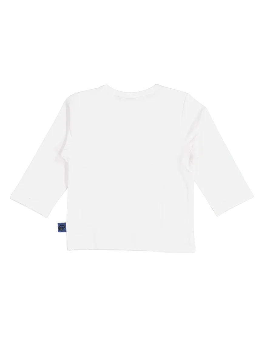 4President Quinn longsleeve White baby katoen