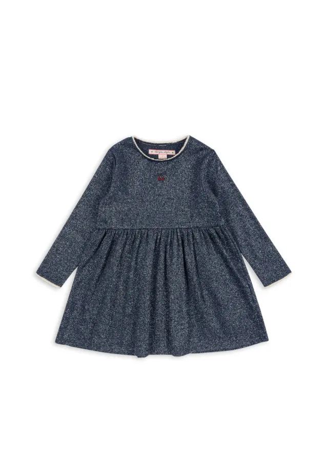 Konges Sløjd Roli jurk mood indigo lurex