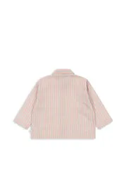 Konges Sløjd Luli overhemd blush stripe bio