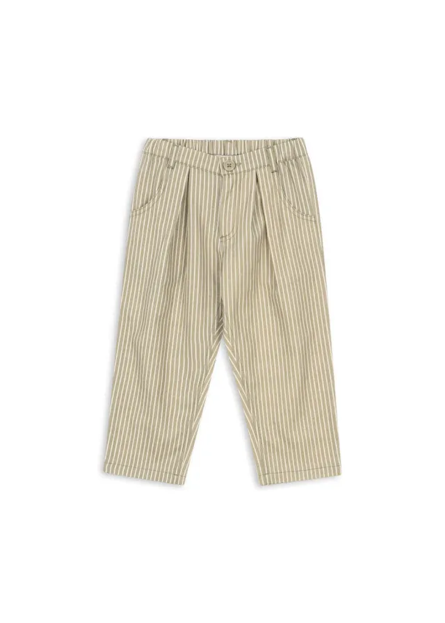 Konges Sløjd Frankie Broek tea stripe bio