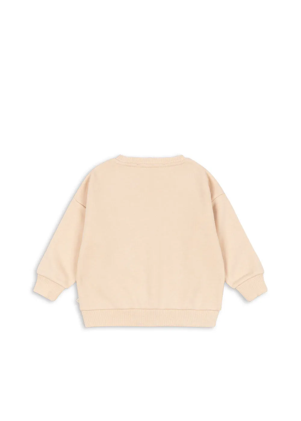 Konges Sløjd Lou sweater buttercream pailletten biokatoen