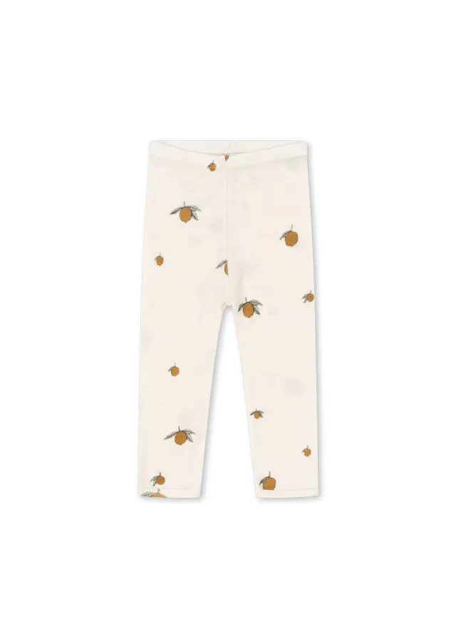 Konges Sløjd Uma Leggings Lemon merinowol