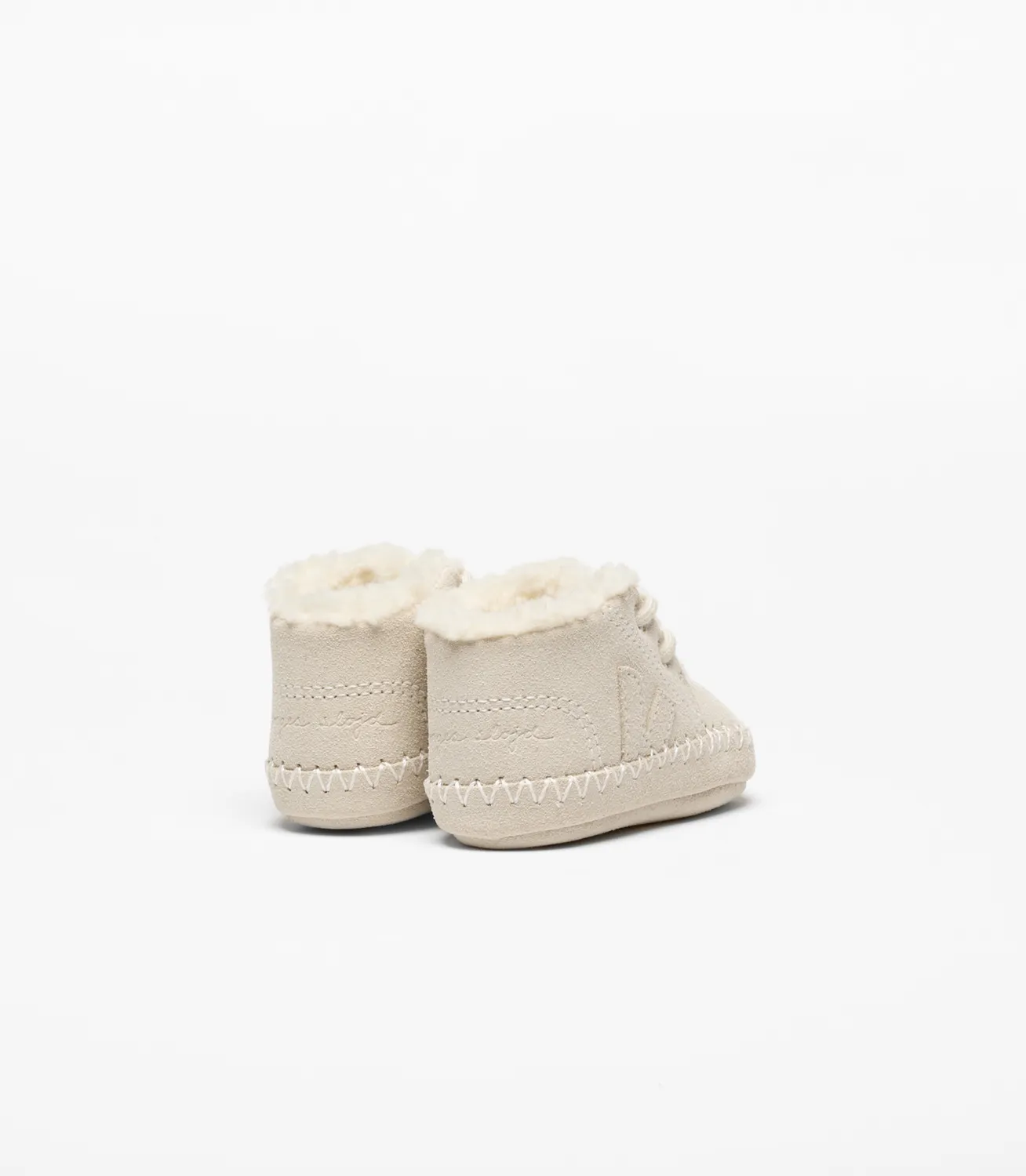 Konges Sløjd Veja Baby Shoe pierre suède