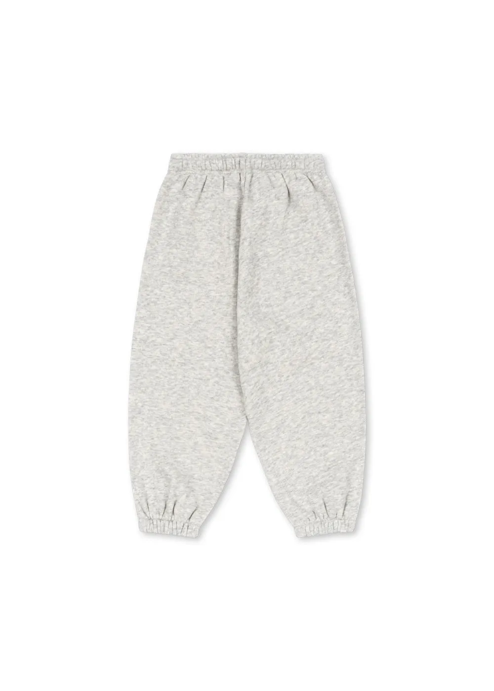 Konges Sløjd Lou sweatbroek grey melange biokatoen