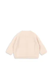 Konges Sløjd Savora Due Cardigan wollen vest creole pink