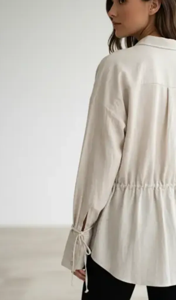 Louloúdi You only need one blouse linnen wit