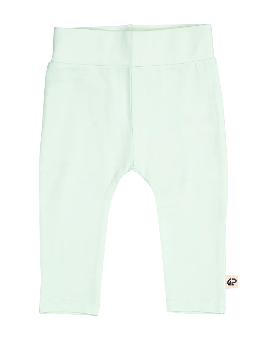 4PRESIDENT Lily Mint legging biokatoen newborn
