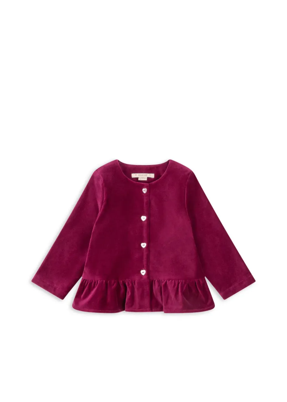 Konges Sløjd Barbara shirt sangria fluweel