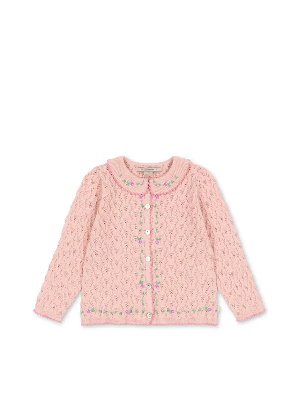 Konges Sløjd Rosier Light Rose vestje kasjmier