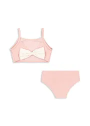 Konges Sløjd Kitty Bikini Powder Pink kattenprint