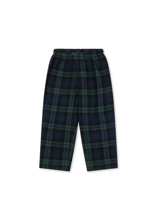 Konges Sløjd Checky Broek green check flanel