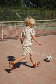 Konges Sløjd Basic set kick it T-shirt short biokatoen