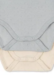 Konges Sløjd Perla Romper 2-Pack Buttercream Biokatoen