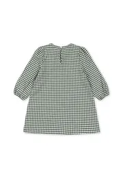 Konges Sløjd Foret jurk green check flanel