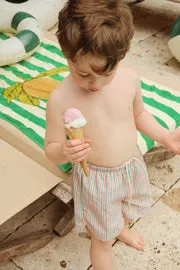 Konges Sløjd strandlaken antique stripe biokatoen