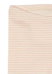 Konges Sløjd Fio legging tea stripe rib biokatoen