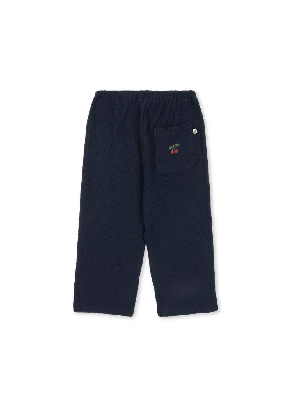 Konges Sløjd Romy broek dark navy biokatoen