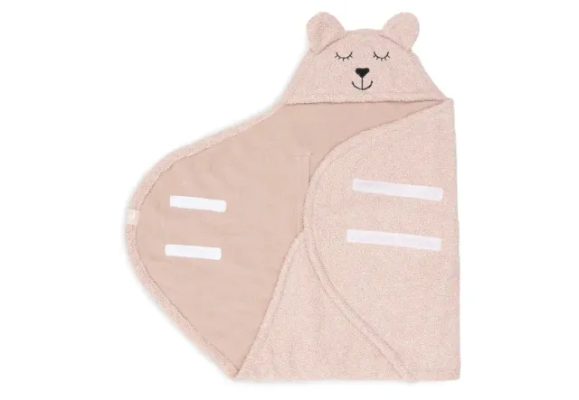 Soda Fashion Bear Boucle Wild Rose wikkeldeken