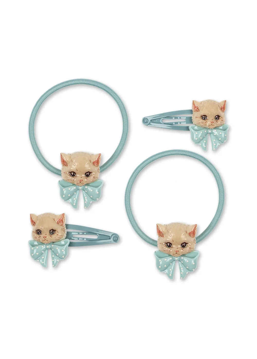 Konges Sløjd Kitty Haaraccessoires Kitty 4-delig