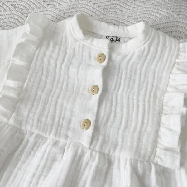 SODA FASHION Blouse mousseline offwhite baby