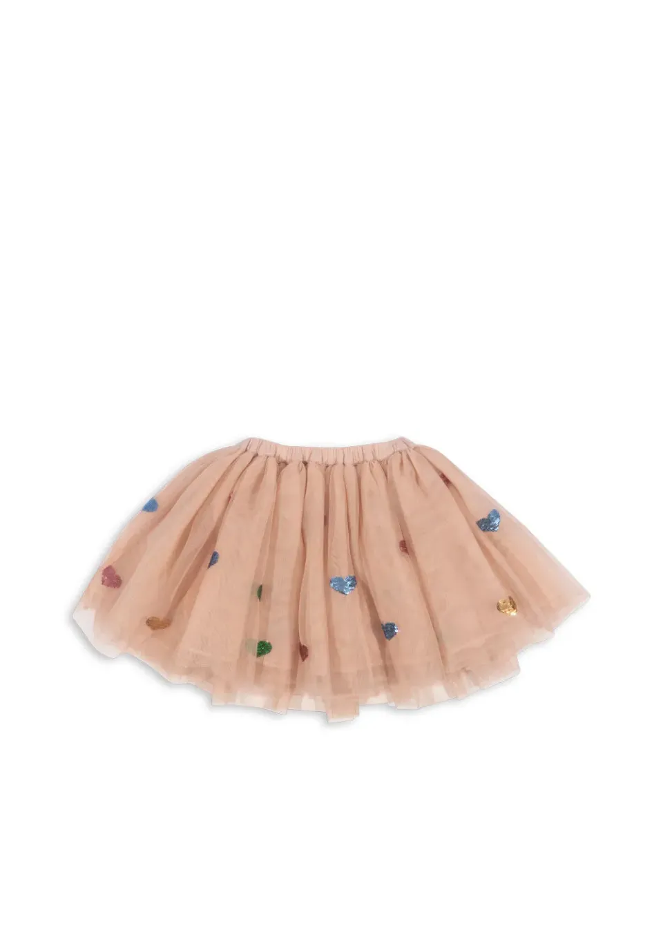 Konges Sløjd Yvonne rok coeur sequins tule katoen