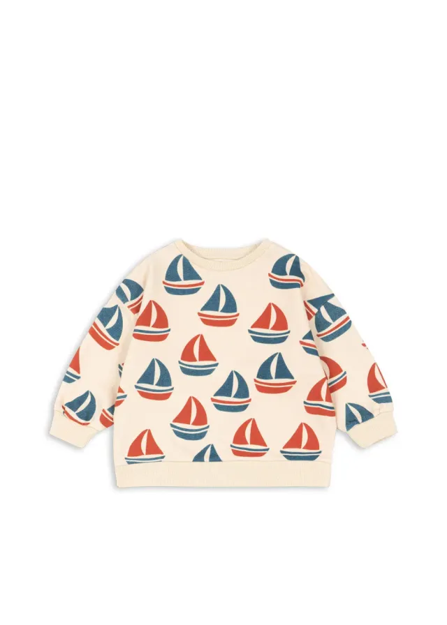 Konges Sløjd Loupy Lou sweater ahoy biokatoen