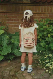 Konges Sløjd Florita rok antique white plooien