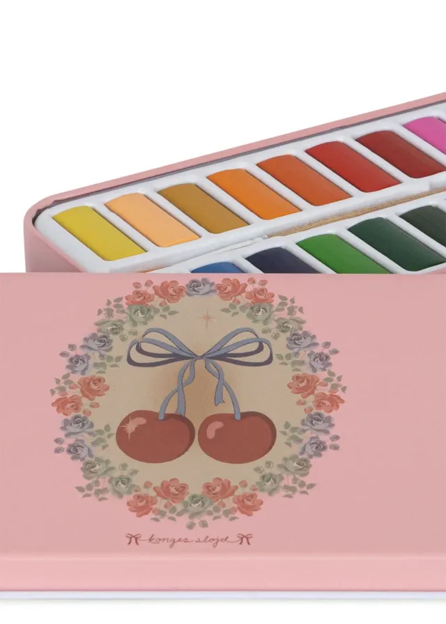 Konges Sløjd Aquarellen waterverfset cherry bow 24 kleuren