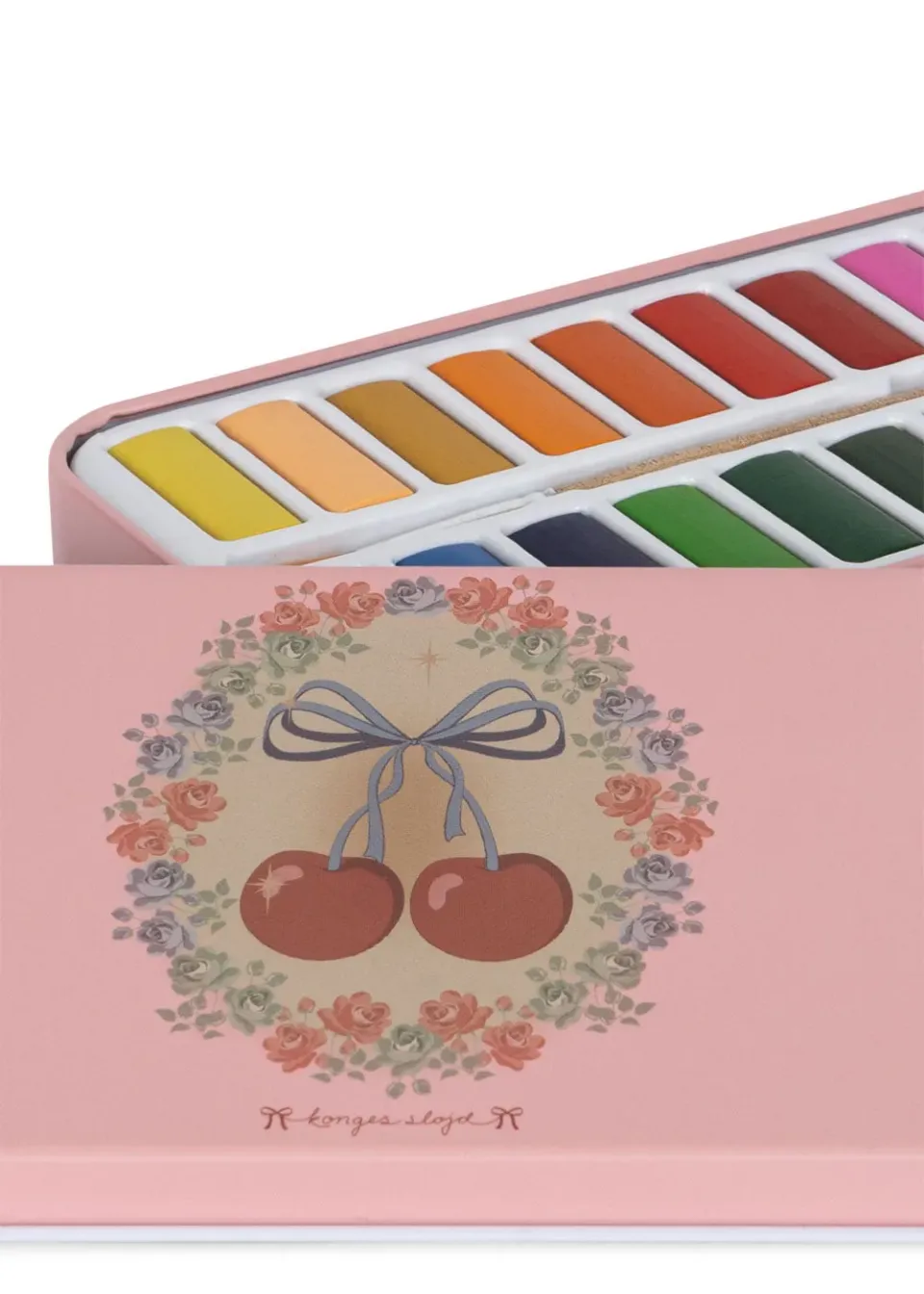 Konges Sløjd Aquarellen waterverfset cherry bow 24 kleuren