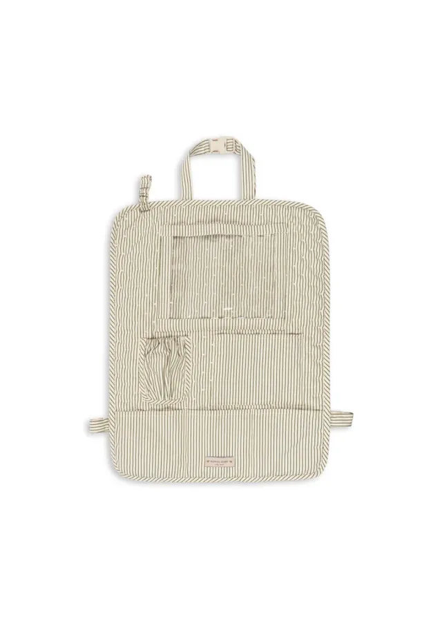 Konges Sløjd Auto Organizer tea stripe met tabletvak